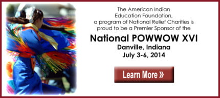 The Historic National Powwow - AIEF banner ad